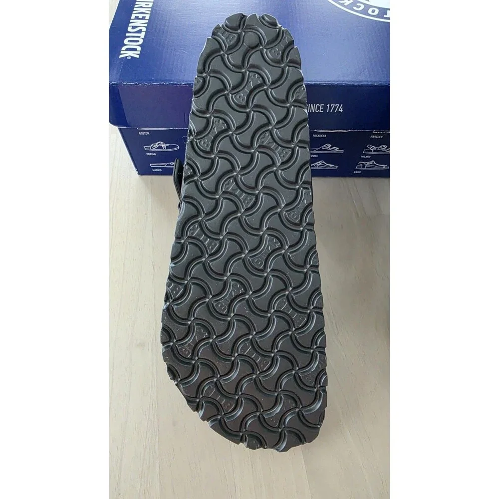 Birkenstock Gizeh Eva Unisex Thong Sandal Metallic Anthracite  Size US 10 M8 NEW